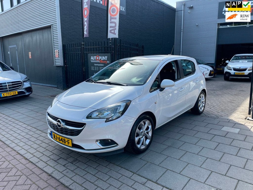 Opel Corsa 1.0 Turbo Online Edition 1e Eigenaar! Airco NAP A, Voorwielaandrijving, Gebruikt, Euro 6, Origineel Nederlands