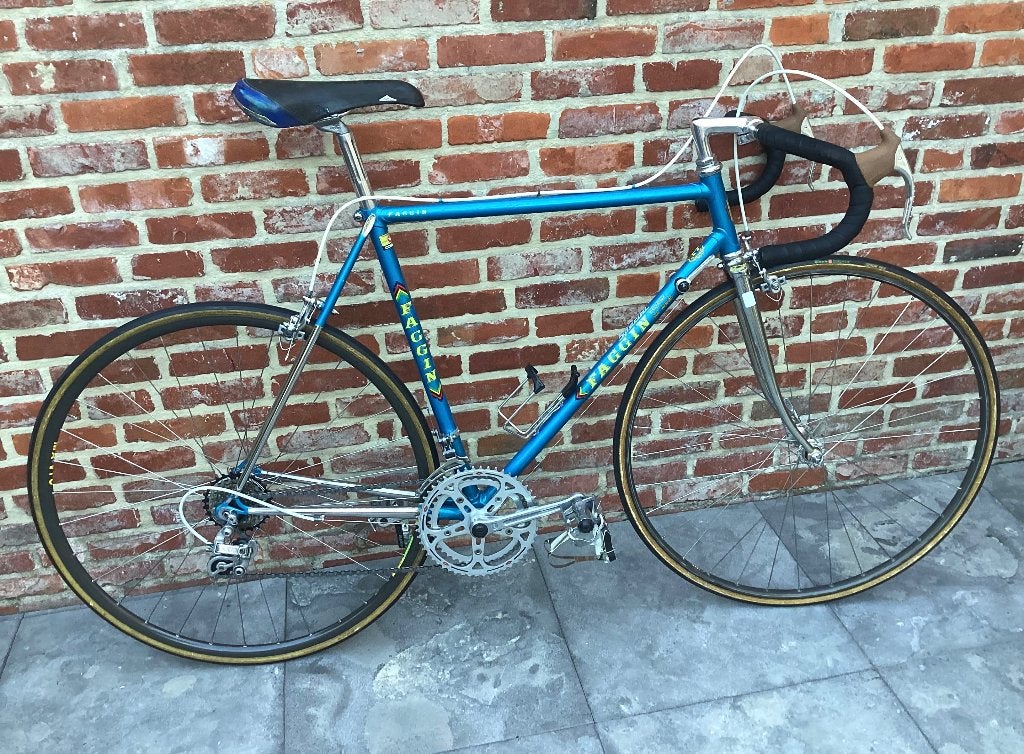 Faggin vintage racefiets 🇮🇹, Fietsen en Brommers, 28 inch, Gebruikt, Staal, 15 tot 20 versnellingen