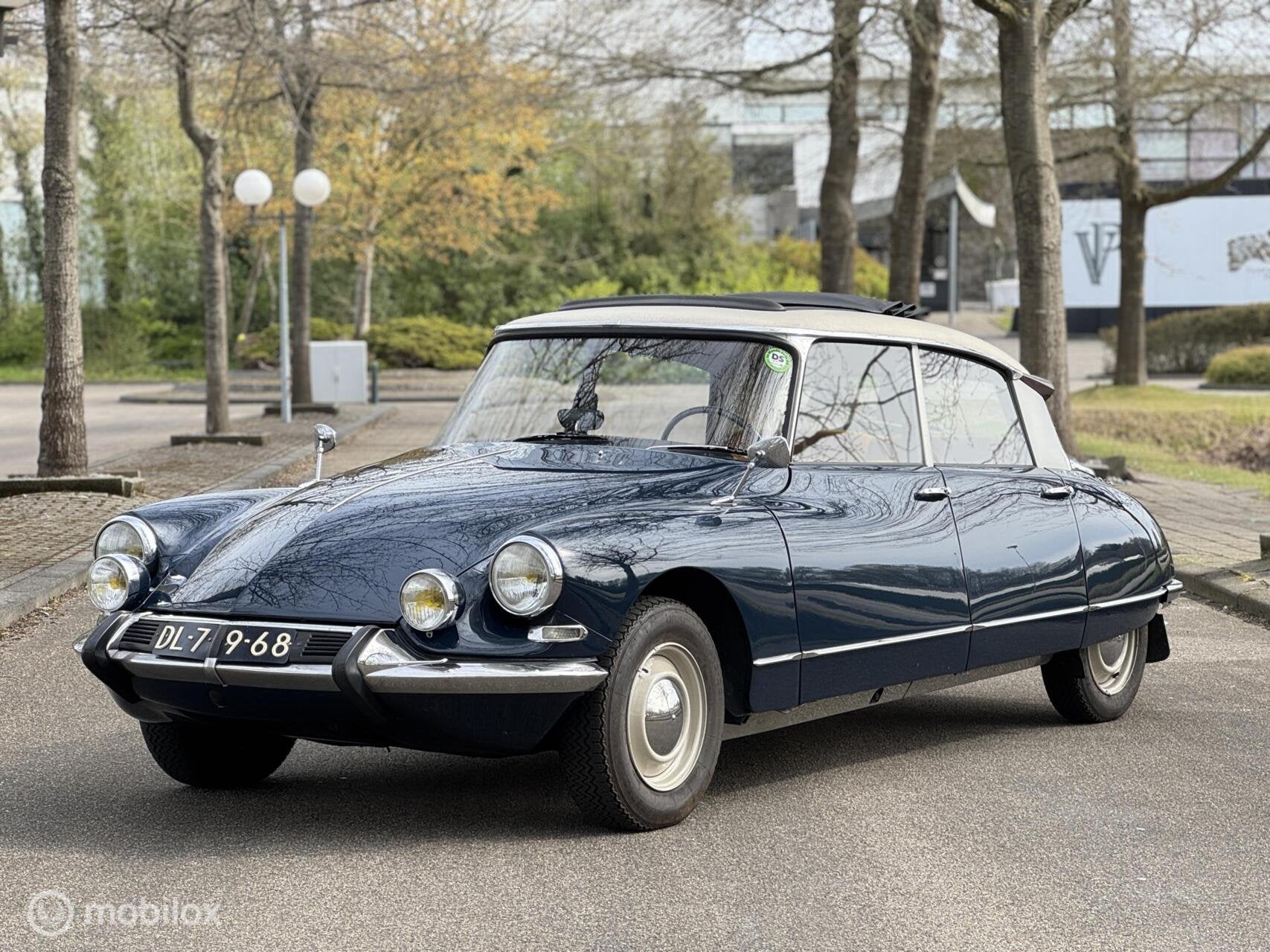 Citroën ID 19 B 1967 Topconditie!, Overige carrosserieën, Citroën, Blauw, Bedrijf