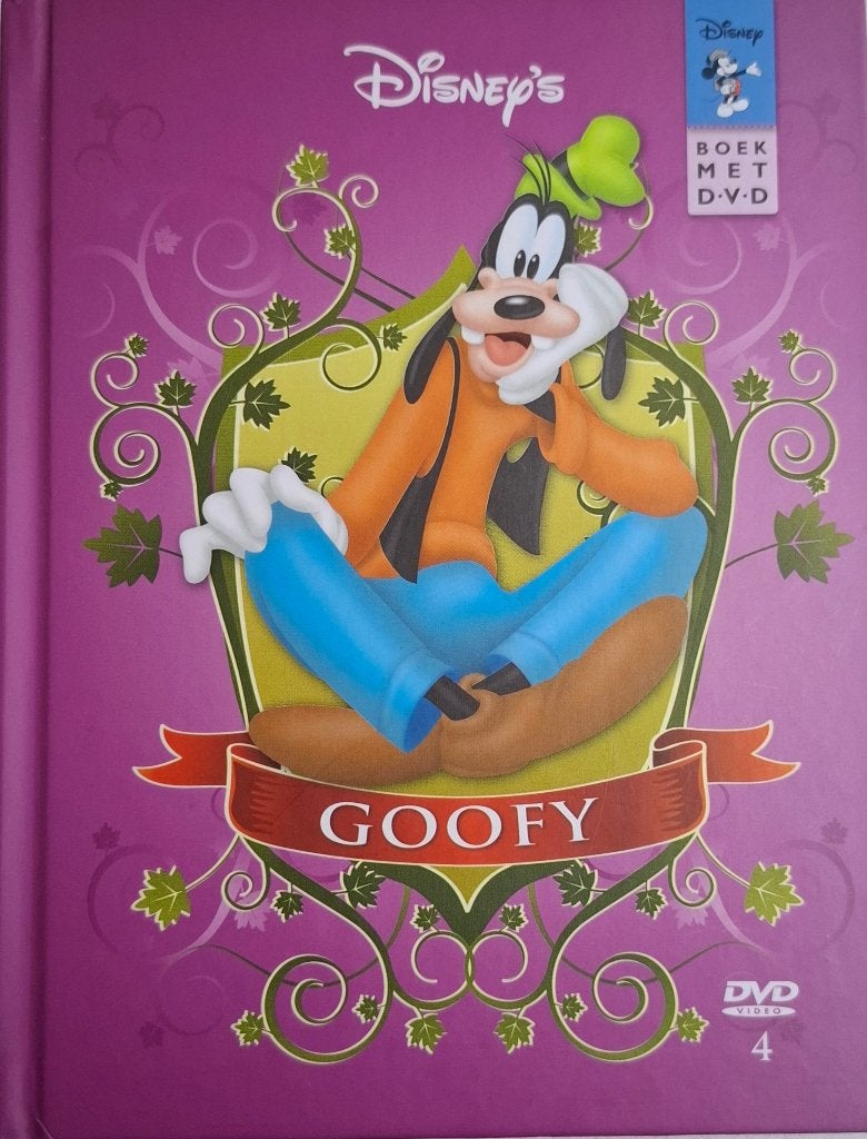 Disney Goofy Boek met DVD - NIEUW, Alle leeftijden, Ophalen of Verzenden, Zo goed als nieuw, Familie