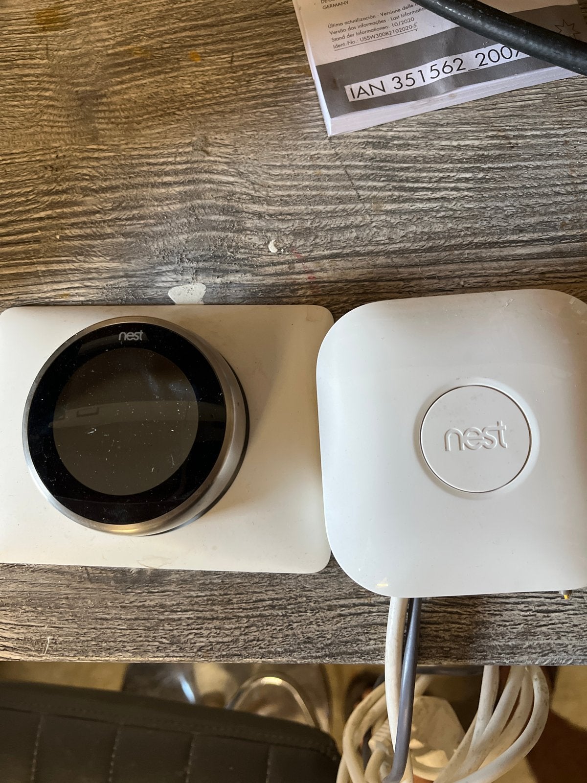 Nest Thermostaat E met Heat Link, Ophalen of Verzenden, Slimme thermostaat, Gebruikt
