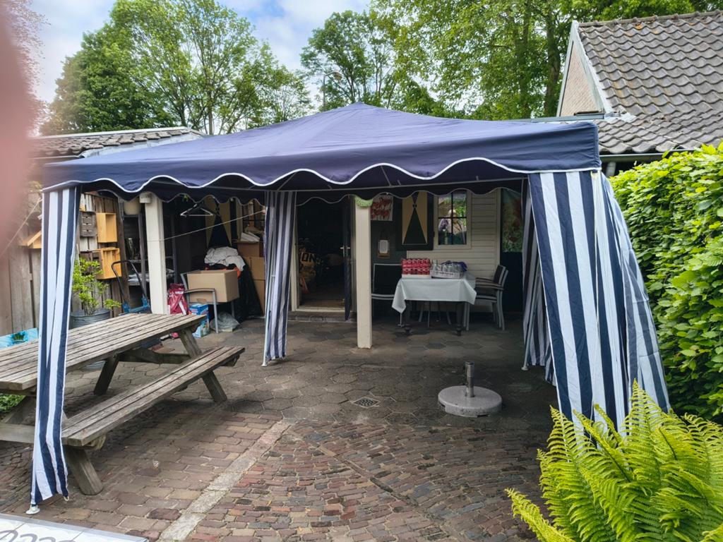 Partytent 3 x 3 mtr., Tuin en Terras, Ophalen, Zo goed als nieuw, Minder dan 5 meter, Partytent