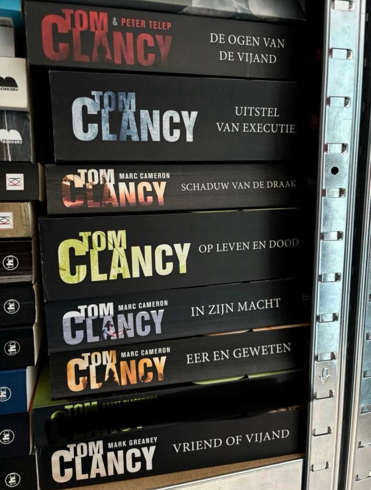 Tom Clancy Boeken Collectie - Diverse Titels, Verzenden, Gelezen, Nederland