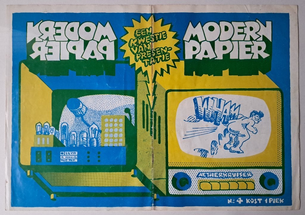 MODERN PAPIER  1 t/m 4   JOOST SWARTE, Boeken, Gelezen, Europa, Ophalen of Verzenden, Joost Swarte,  en anderen