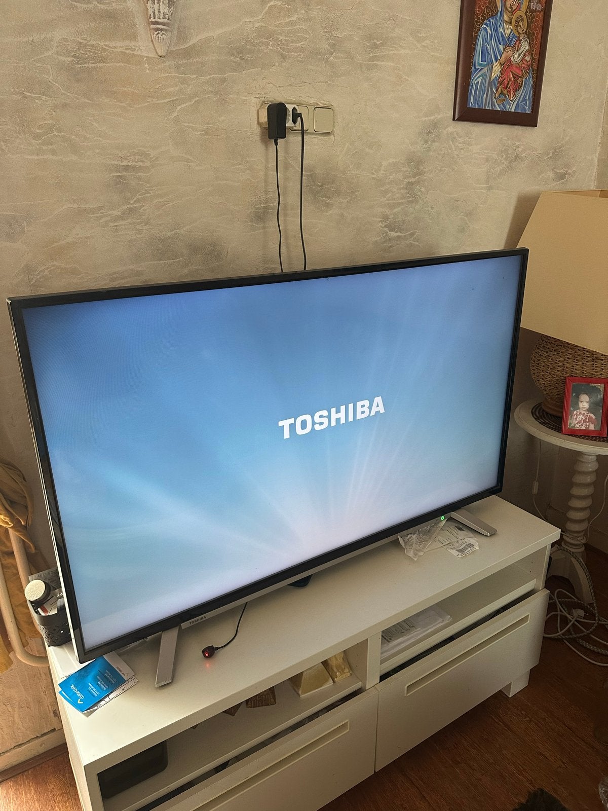 Toshiba 50 inch 4K Smart TV – in nette staat, Ophalen, 50 Hz, 100 cm of meer, Smart TV