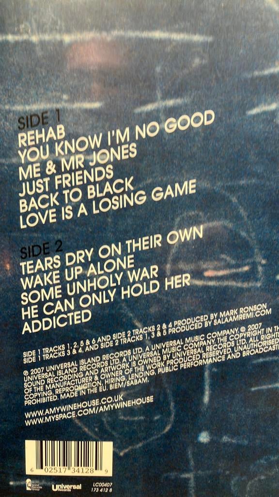 Amy Winehouse.  Back to Black, Cd's en Dvd's, Vinyl | Pop, Ophalen of Verzenden, Nieuw in verpakking, 12 inch