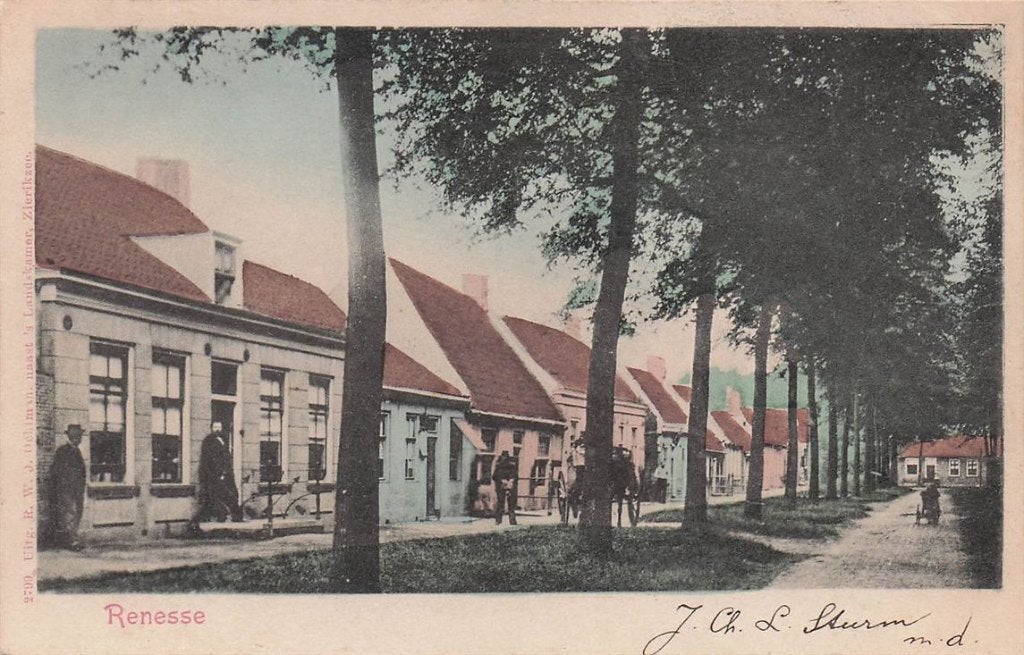 703-114-007 Renesse, Verzamelen, Ansichtkaarten | Nederland, Zeeland, Voor 1920, Verzenden