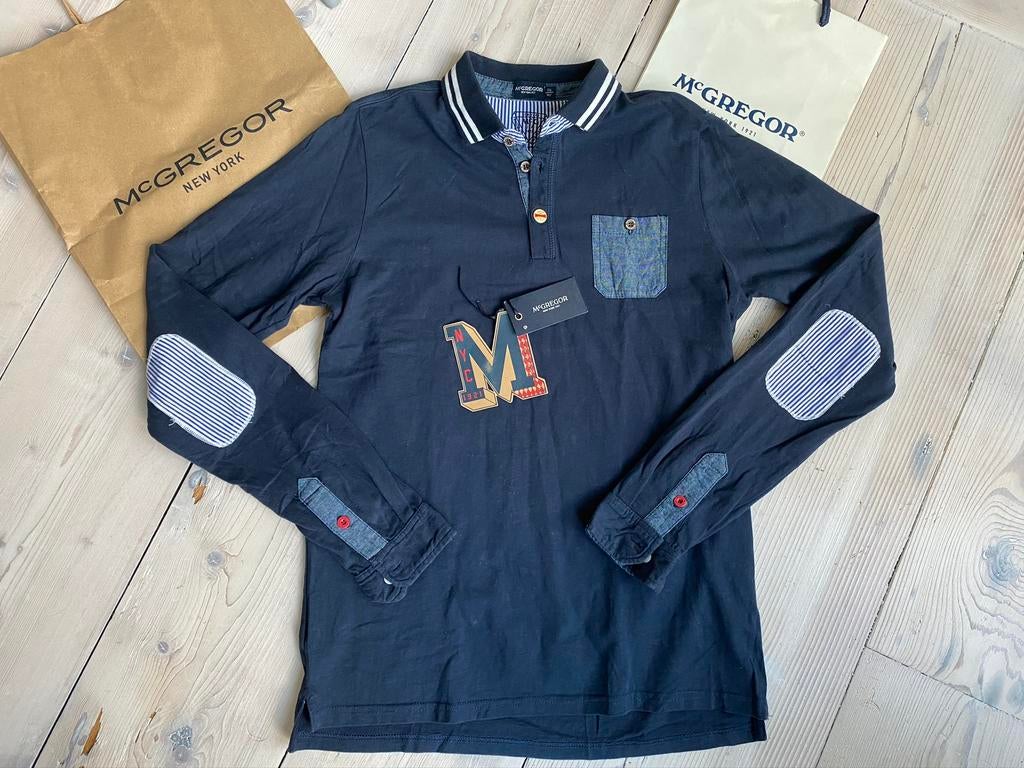 Prachtige McGREGOR polo longsleeve size 176/16Y, Gebruikt, McGregor, Ophalen of Verzenden, Shirt of Longsleeve