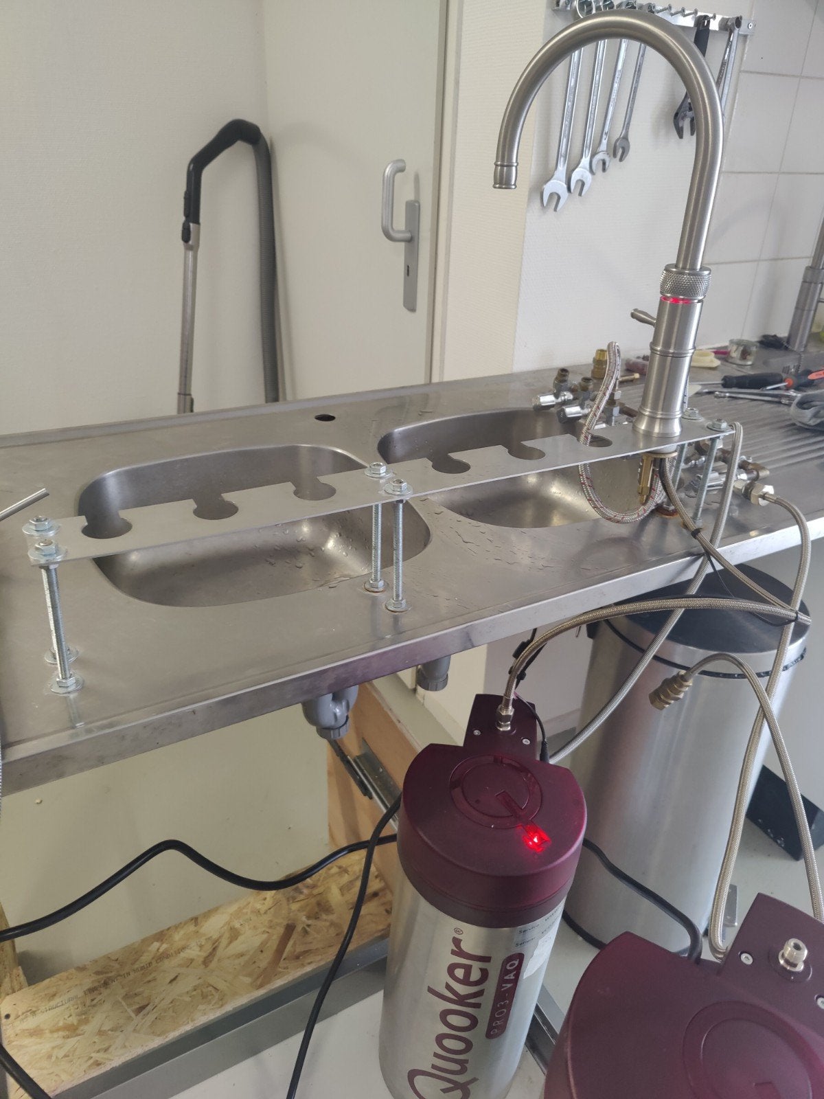 Quooker set met Classic kraan, Ophalen of Verzenden, 25 tot 50 cm, Minder dan 50 cm, Minder dan 100 cm