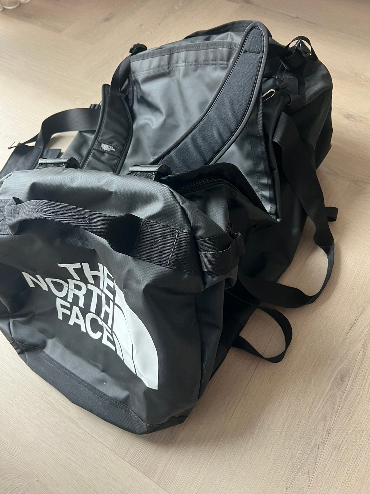 North Face Duffle bag XL, Ophalen, Zo goed als nieuw, Zwart, 30 cm of meer