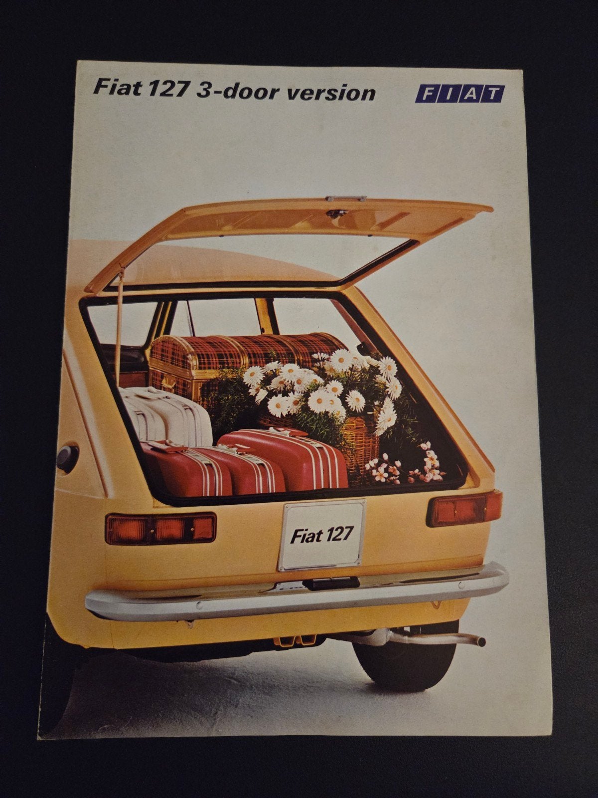 Brochure Fiat 127 3-door, Ophalen of Verzenden, Zo goed als nieuw, Overige merken