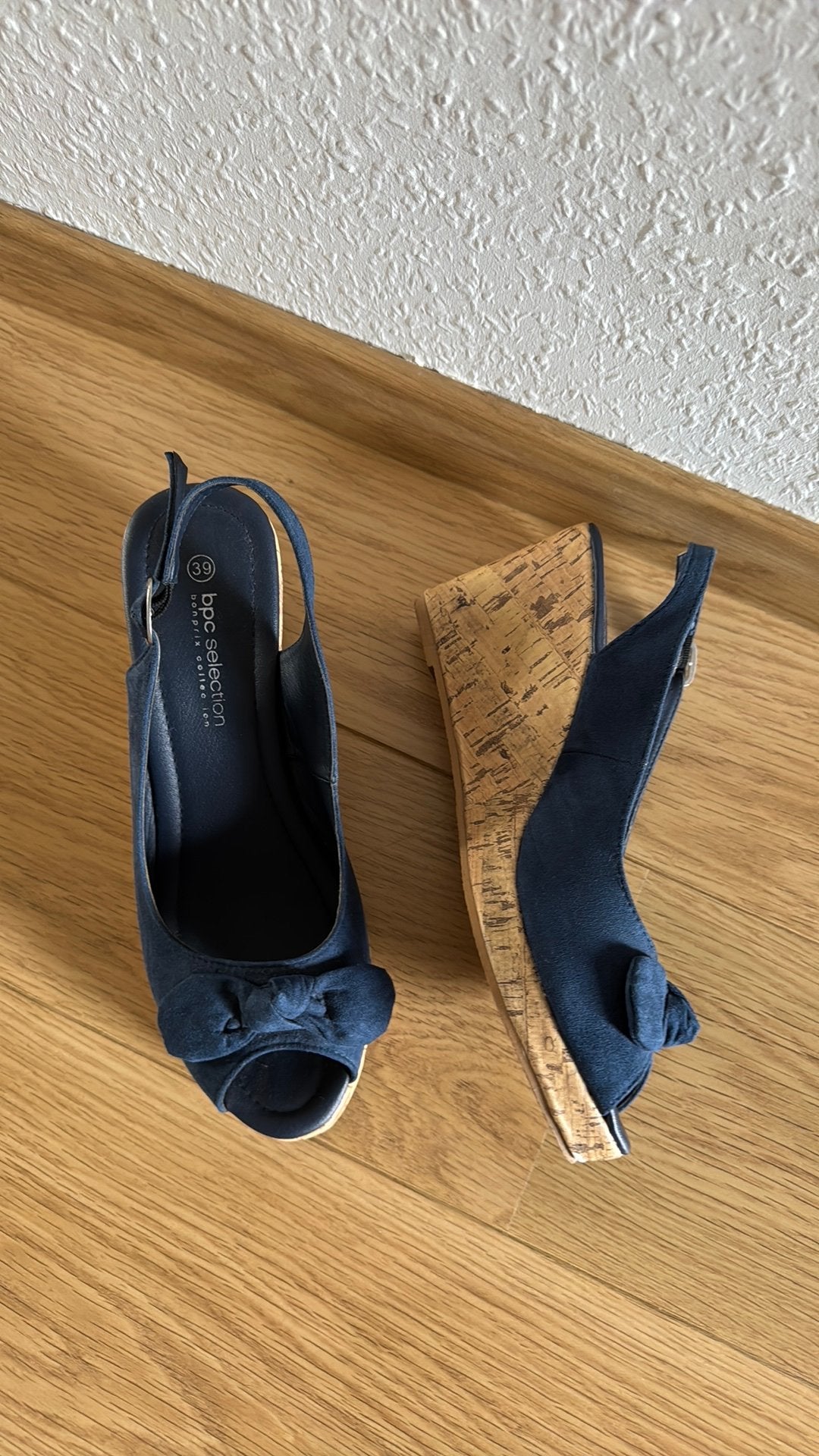 GRATIS, Ophalen, Gedragen, Blauw, Sandalen of Muiltjes