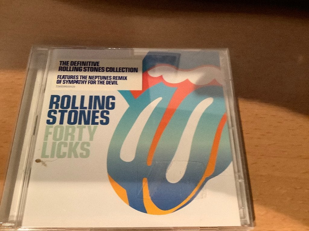 The Rolling Stones – Forty Licks – Dubbel-CD - 2002, Inclusief boekje, Rock, Ophalen of Verzenden, Zo goed als nieuw