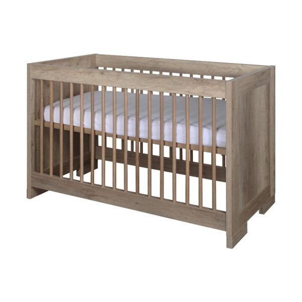 Kidsmill Brent Babybed Oldwood 70x140 - Goede staat, Ophalen of Verzenden, Zo goed als nieuw, Ledikant