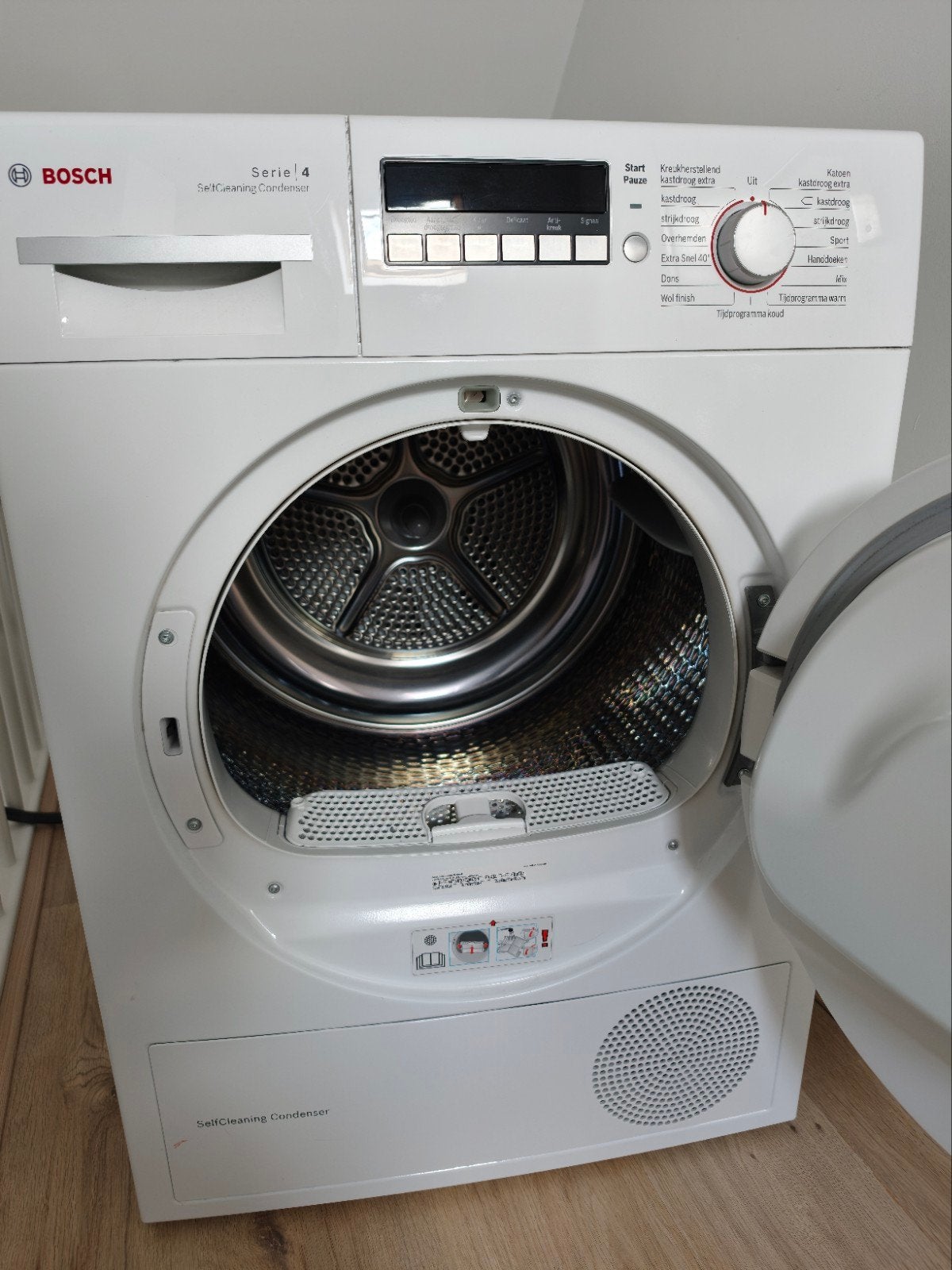 Bosch Serie 4 Warmtepompdroger WTW83272NL/21, Ophalen, Gebruikt, Anti-kreukfase, 8 tot 10 kg