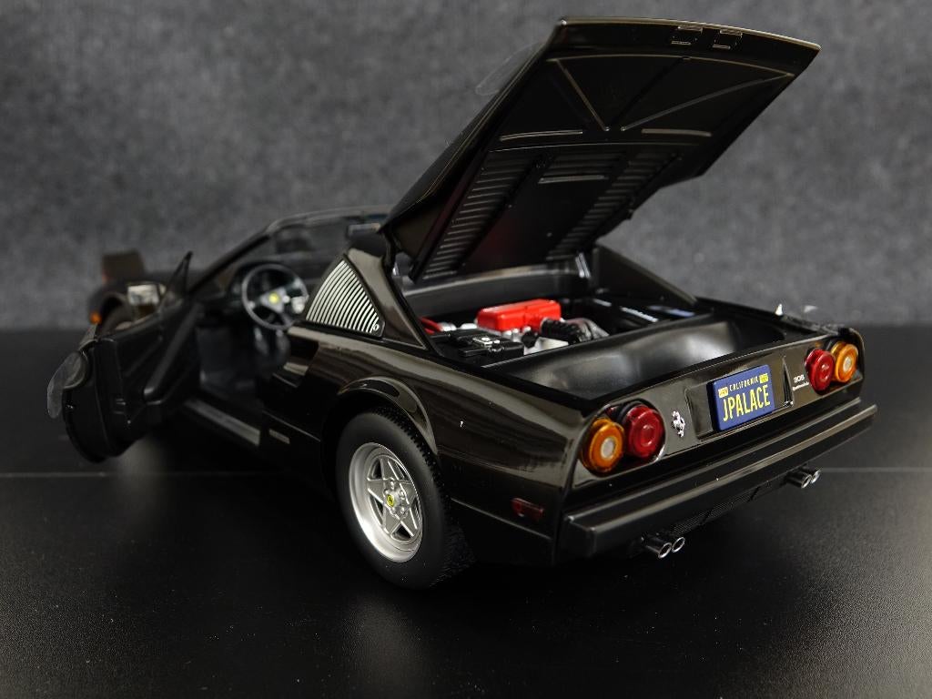 KK-Scale 1:12 Ferrari 308 GTS zwart, rood en groen Magnum PI, Auto, Onbekend, Nieuw, Ophalen of Verzenden