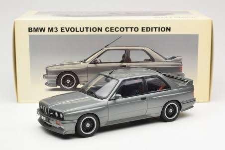 M3 e30 Grey 1:18 Autoart, Verzenden, Zo goed als nieuw, Autoart