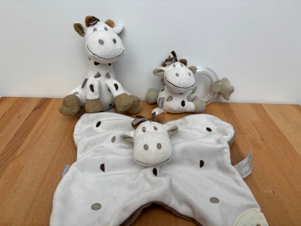 Tiamo baby knuffel setje, Giraf, Nieuw, Ophalen of Verzenden, Tiamo