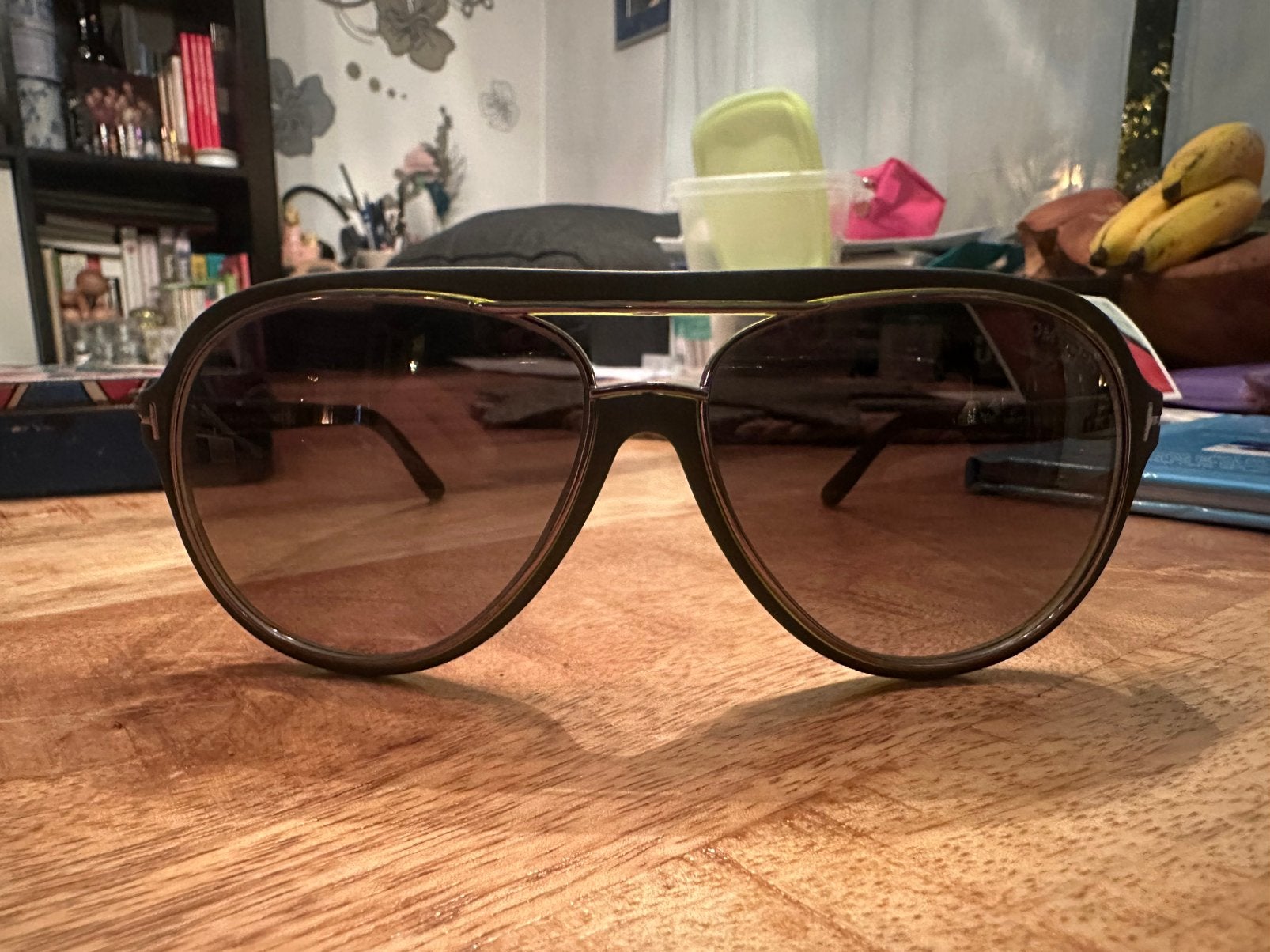 Tom Ford Sergio TF379 98B zonnebril ZGAN Originele case, Overige merken, Zonnebril, Ophalen of Verzenden, Zo goed als nieuw