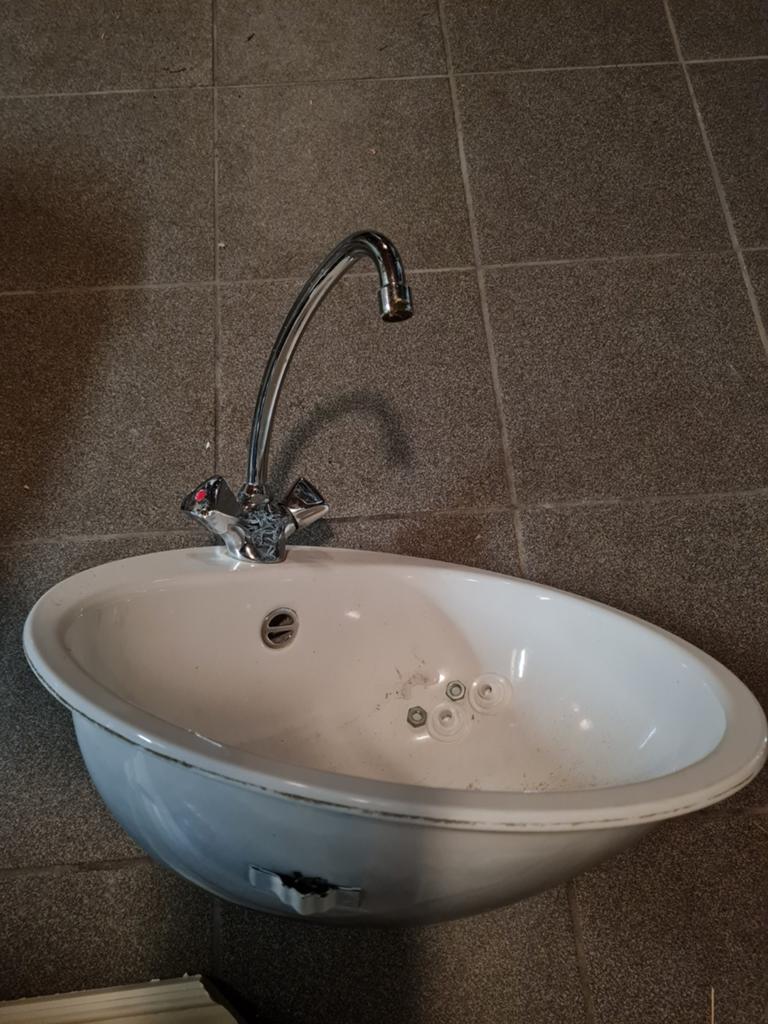 wasbak inbouw te koop, Huis en Inrichting, Ophalen, Gebruikt, 50 tot 100 cm, Minder dan 100 cm