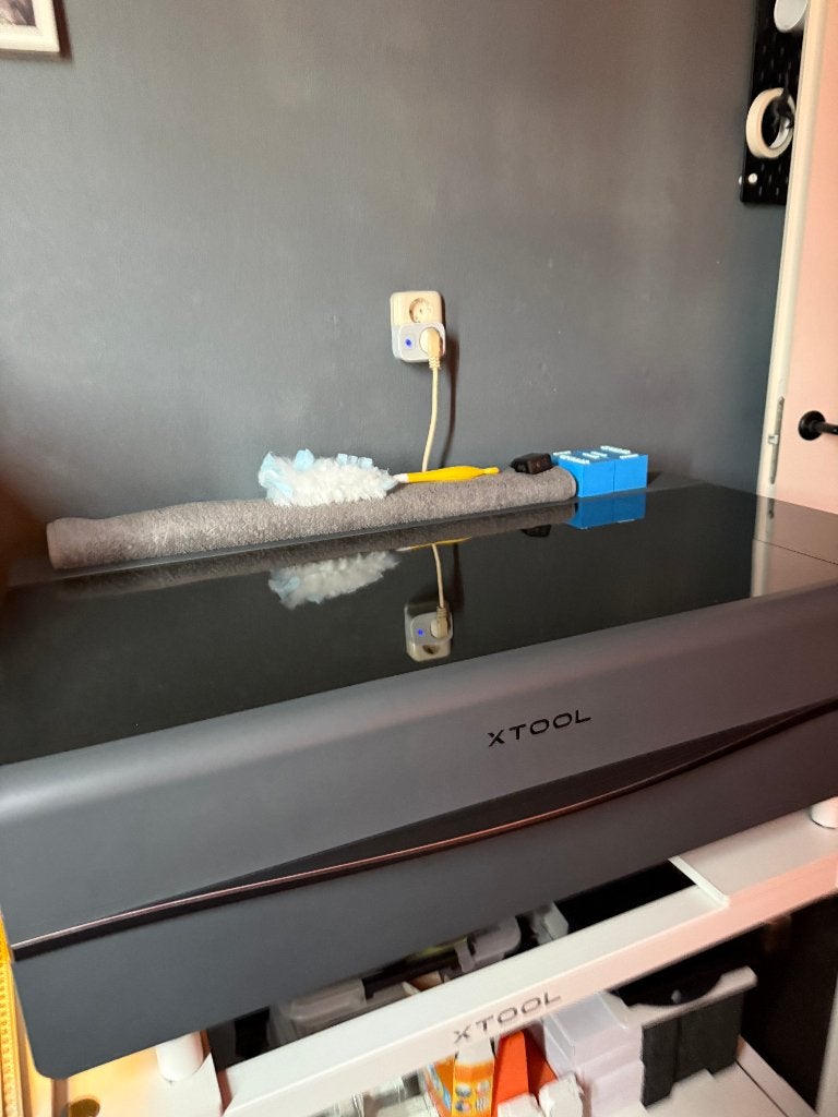 xTool P2 Desktop CO2 Laser Cutter + Fire Safety Set, Ophalen, Gebruikt