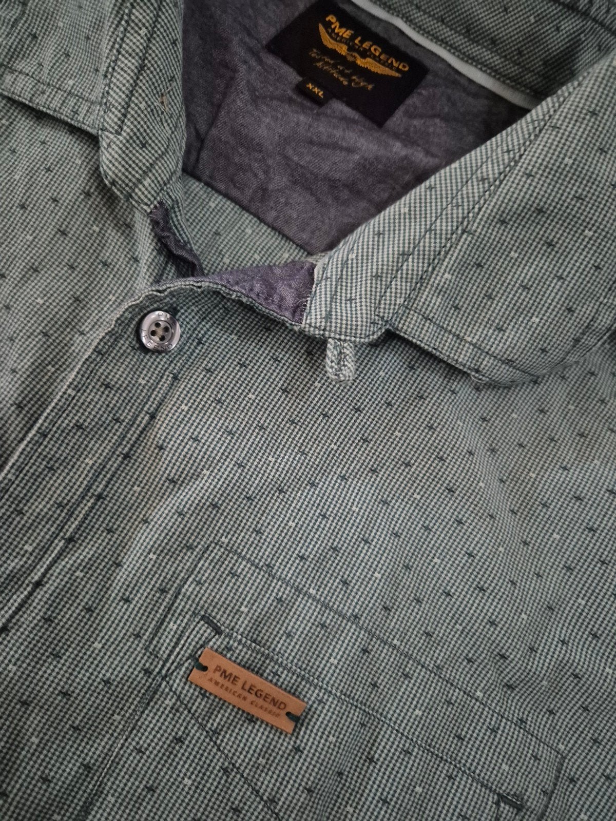 Pme Legend blouse overhemd Groen maat XXL, Kleding | Heren, Overhemd, Verzenden, ., Zo goed als nieuw