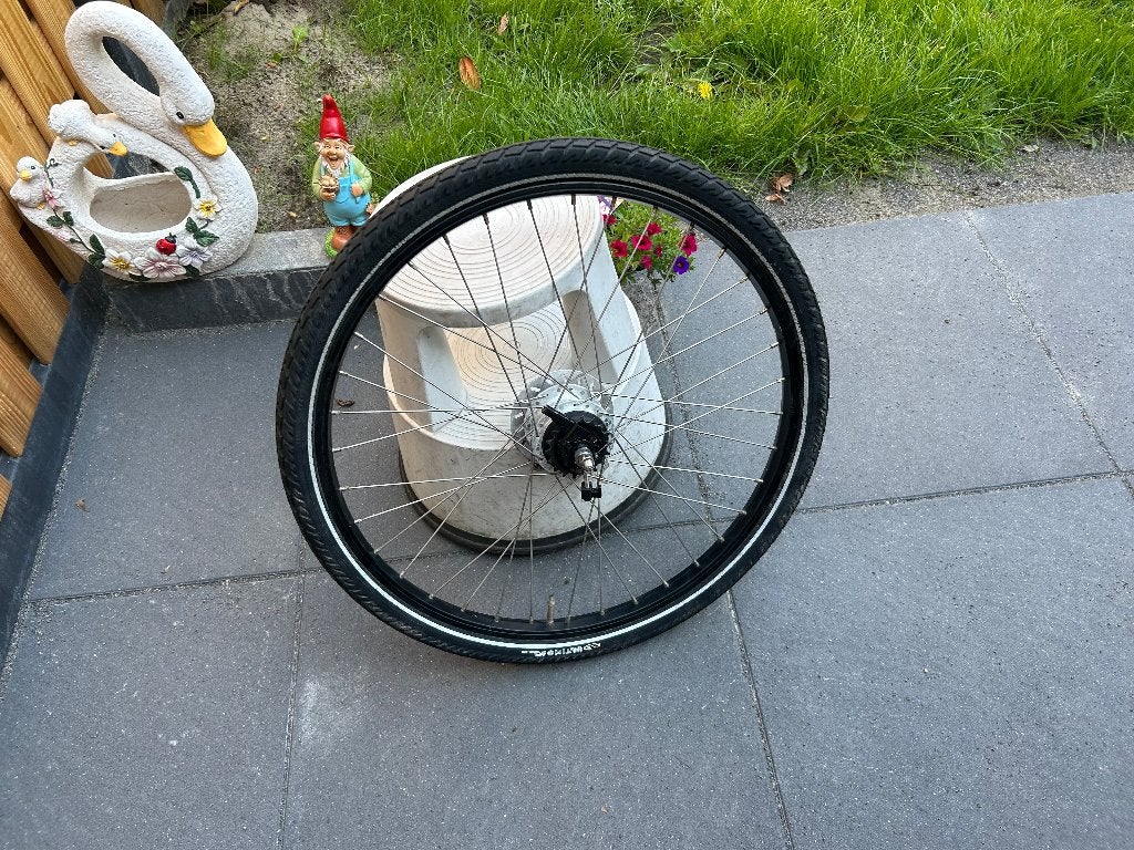 Bakfiets achterwiel 26 inch 7 NEXUS versnelli. rollerbrakes, Wiel, Gebruikt, Bakfiets, Ophalen of Verzenden