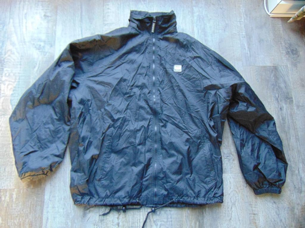 Leopard windjack / zomerjas zwart maat M jas, Leopard, Maat 48/50 (M), Zwart, Ophalen of Verzenden