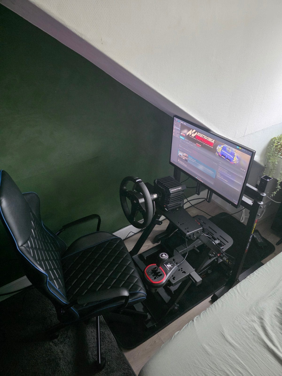 Fanatec CSL DD 8Nm + ClubSport V3 + Monitor + wiel Stand, Ophalen, Zo goed als nieuw