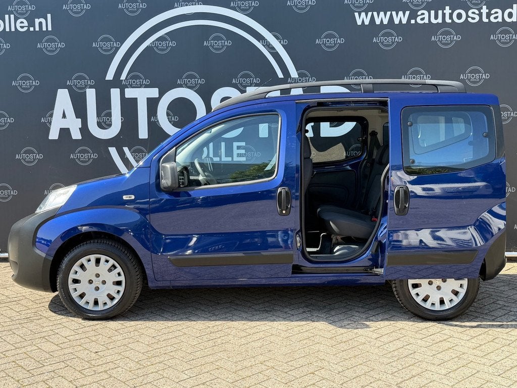 Peugeot Bipper Tepee 1.4i NL-Auto / NAP / APK / Airco / Trek, Auto's, Peugeot, Voorwielaandrijving, Zwart, 4 cilinders, Origineel Nederlands