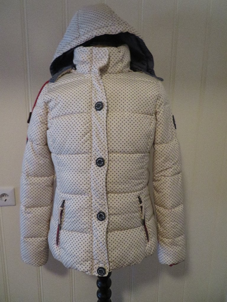 Dames winterjas Gaastra maat L ( Z.G.A.N. ), Gaastra, Beige, Maat 42/44 (L), Ophalen of Verzenden