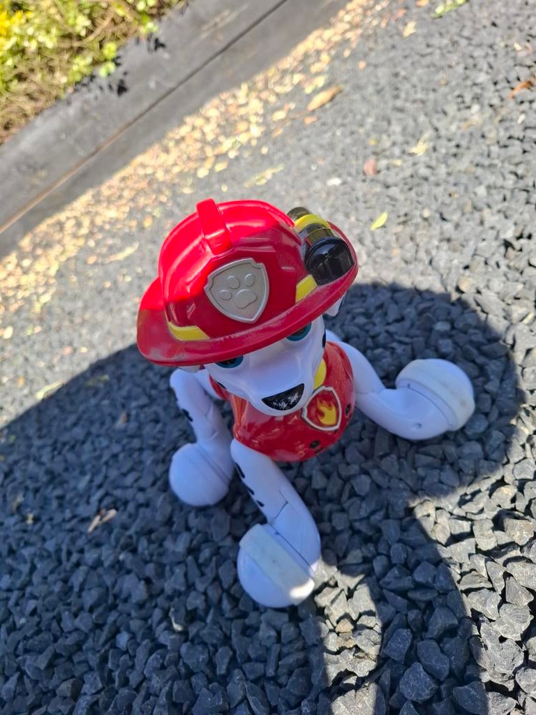Paw Patrol Marshall speelfiguur - mist 1 koggeltje, Ophalen of Verzenden, Gebruikt