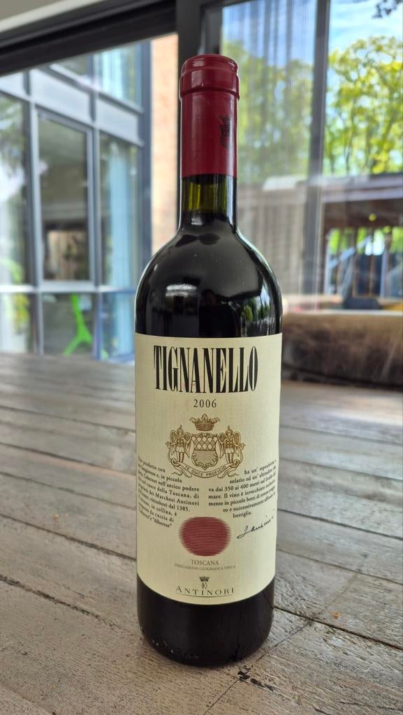 Tignanello 2006 - Iconische Super Tuscan Rode Wijn, Verzenden, Nieuw, Italië, Rode wijn