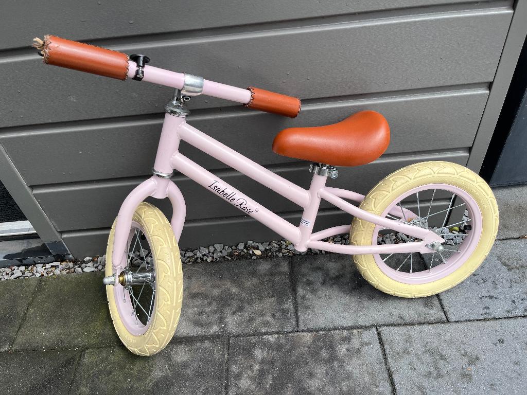 Loopfietsje Isabelle Rose, Fietsen en Brommers, Fietsen | Kinderfietsjes, Terugtraprem, Gebruikt, Minder dan 16 inch, Ophalen