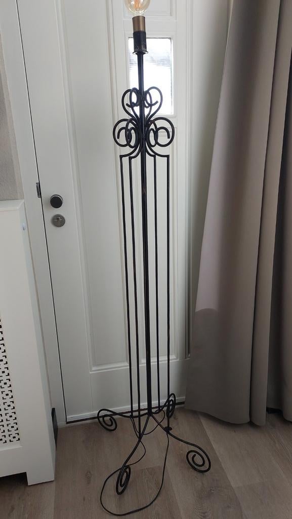 staande lampvoet - 162 cm hoog landelijk, Ophalen, Gebruikt, Klassiek, Sierlijk, Metaal