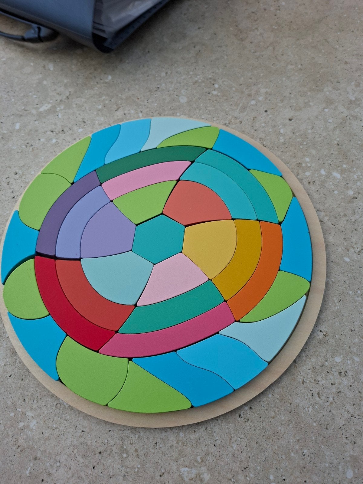 Houten puzzels: Cirkel en Dieren/Cijfers, 2 tot 4 jaar, Gebruikt, Van hout, Meer dan 50 stukjes
