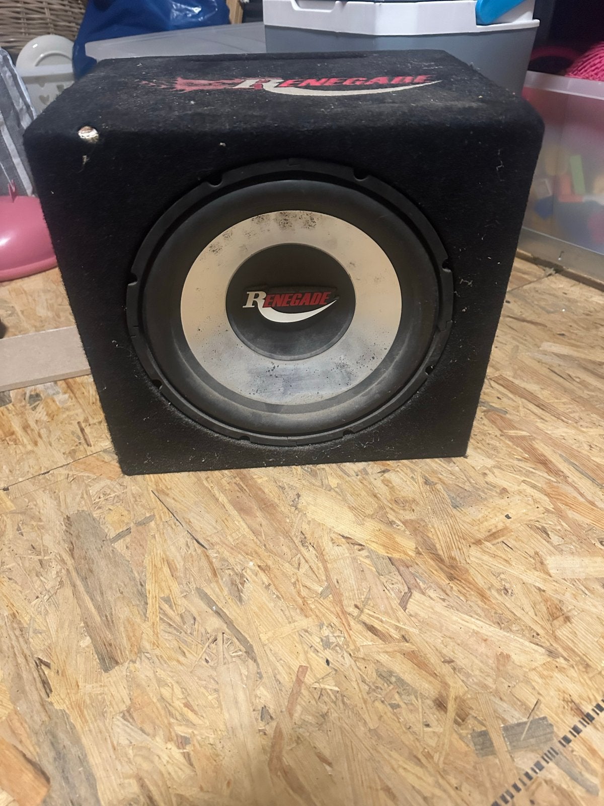 Renegade Subwoofer - Krachtige Bass voor in de Auto, Ophalen of Verzenden, Gebruikt, Overige automerken
