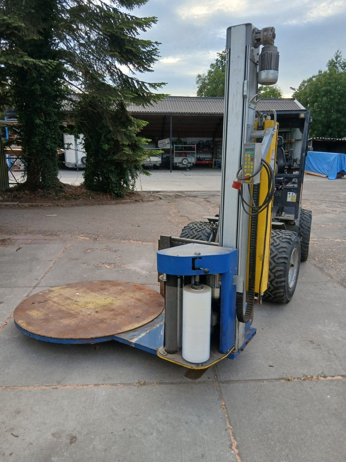 Pallet wikkelaar, Zakelijke goederen, Machines en Bouw | Industrie en Techniek, Ophalen of Verzenden