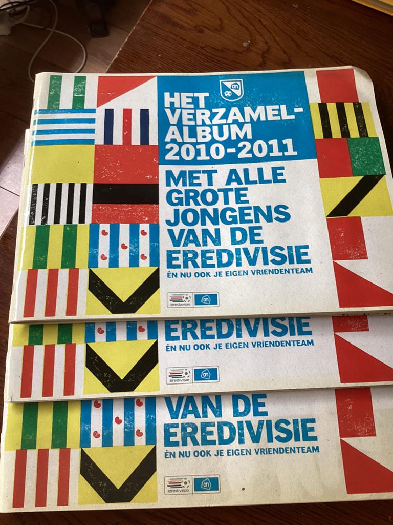 Eredevisie plaatjesboeken. 3 stuks, Ophalen of Verzenden, Zo goed als nieuw