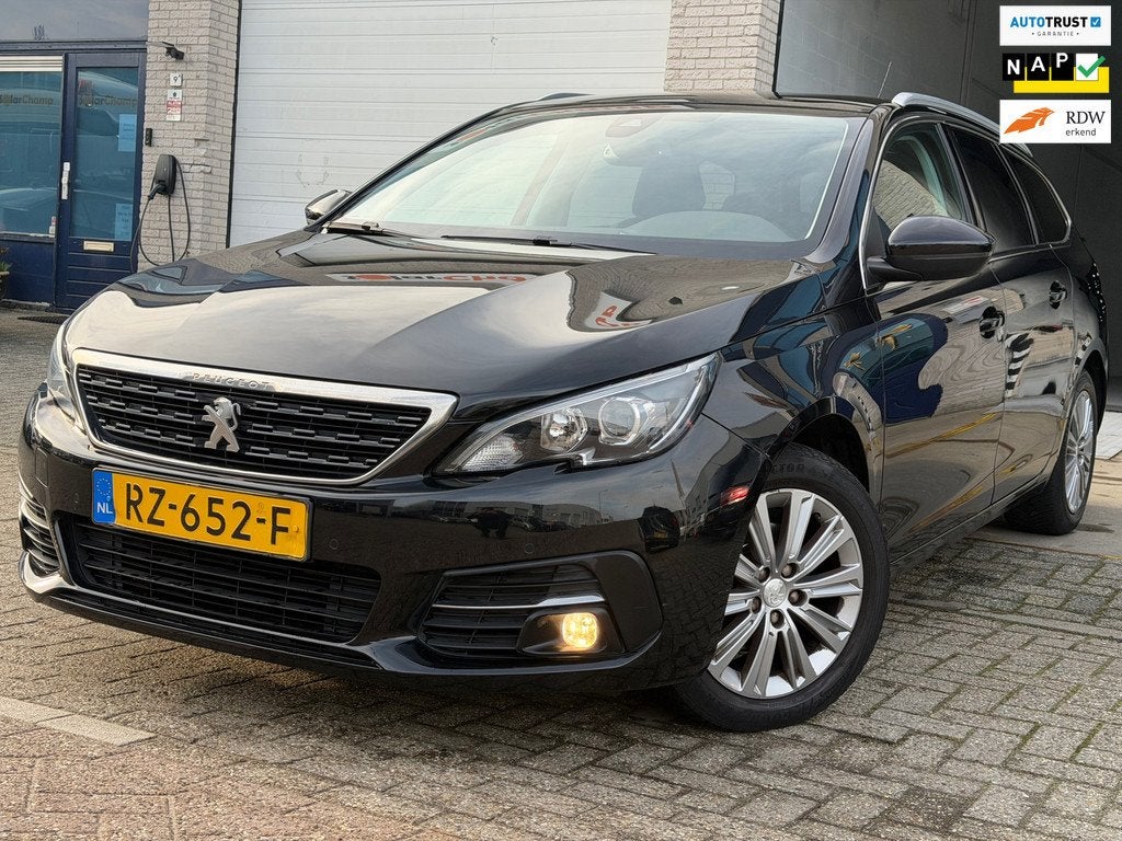 Peugeot 308 SW 1.2 PureTech Blue Lease Premium/ AUTOMAAT/ na, Auto's, Peugeot, Bedrijf, Te koop, ABS, Achteruitrijcamera, Airbags