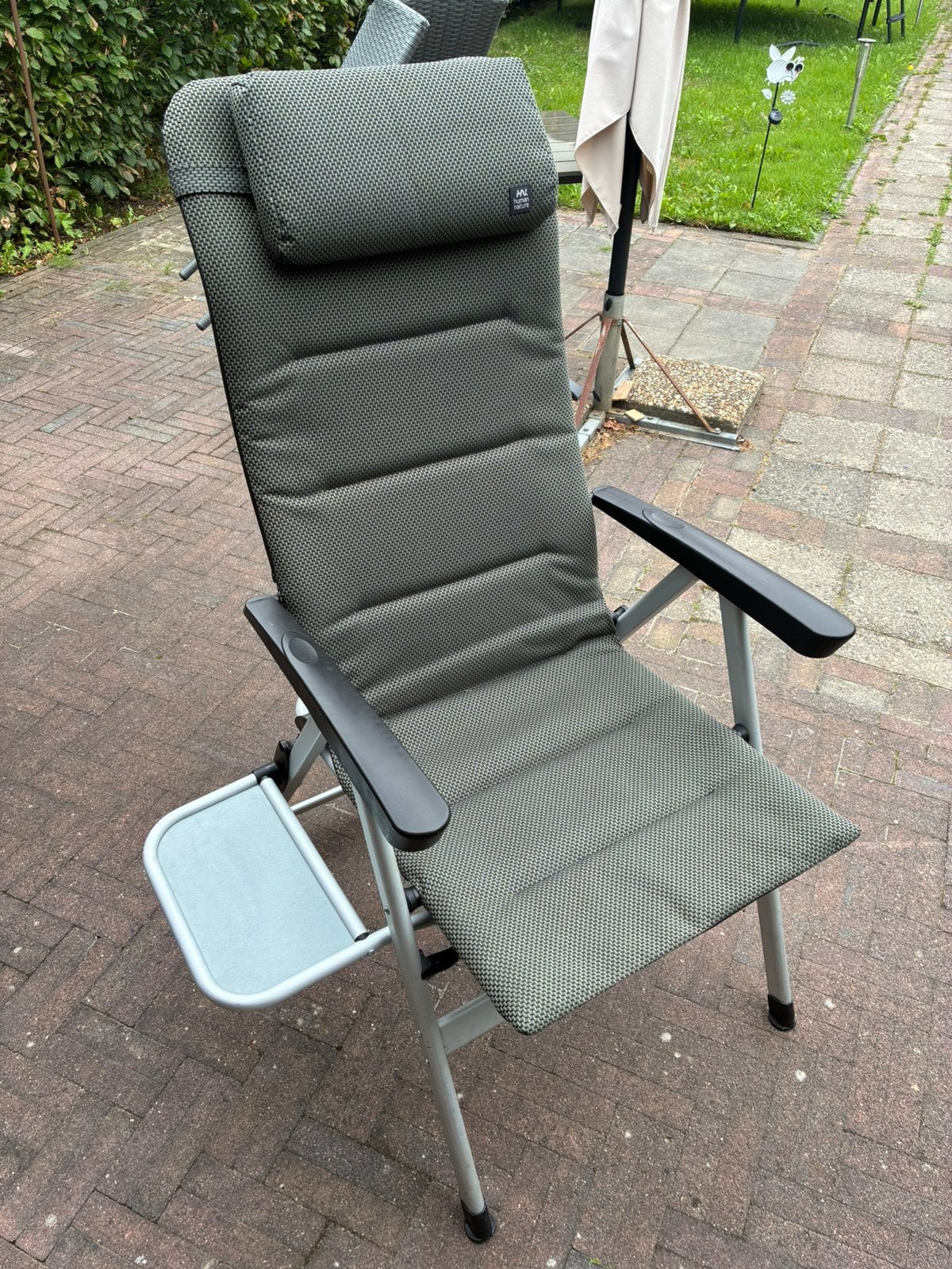 2 stuks human nature campingstoelen, Caravans en Kamperen, Kampeermeubelen, Ophalen, Zo goed als nieuw, Campingstoel