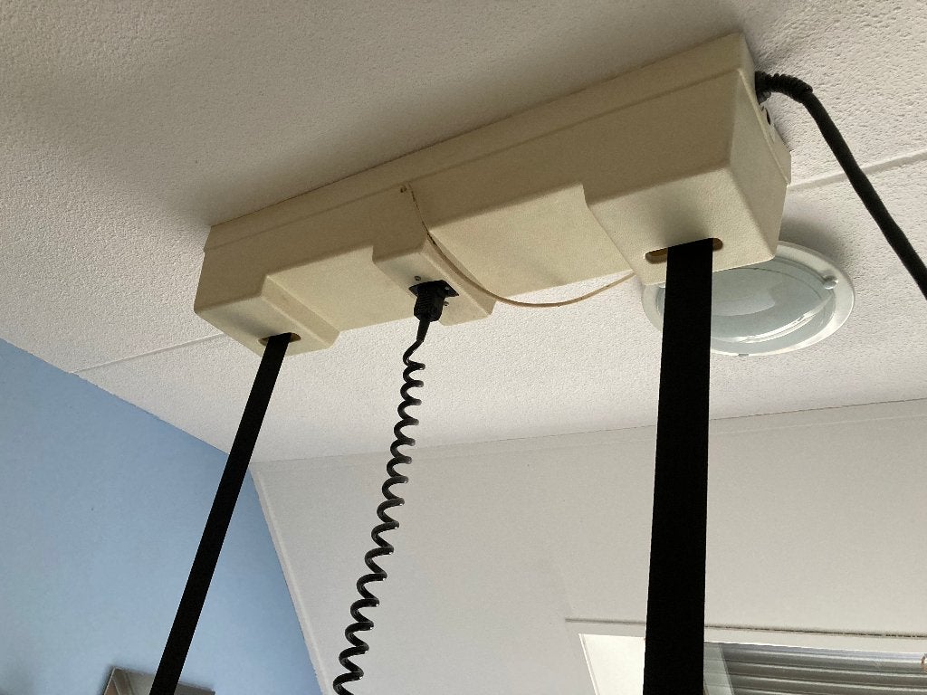 zonnehemel met plafond montage, Ophalen, Gebruikt, Zonnebank enkelzijdig, 10 tot 15 lampen