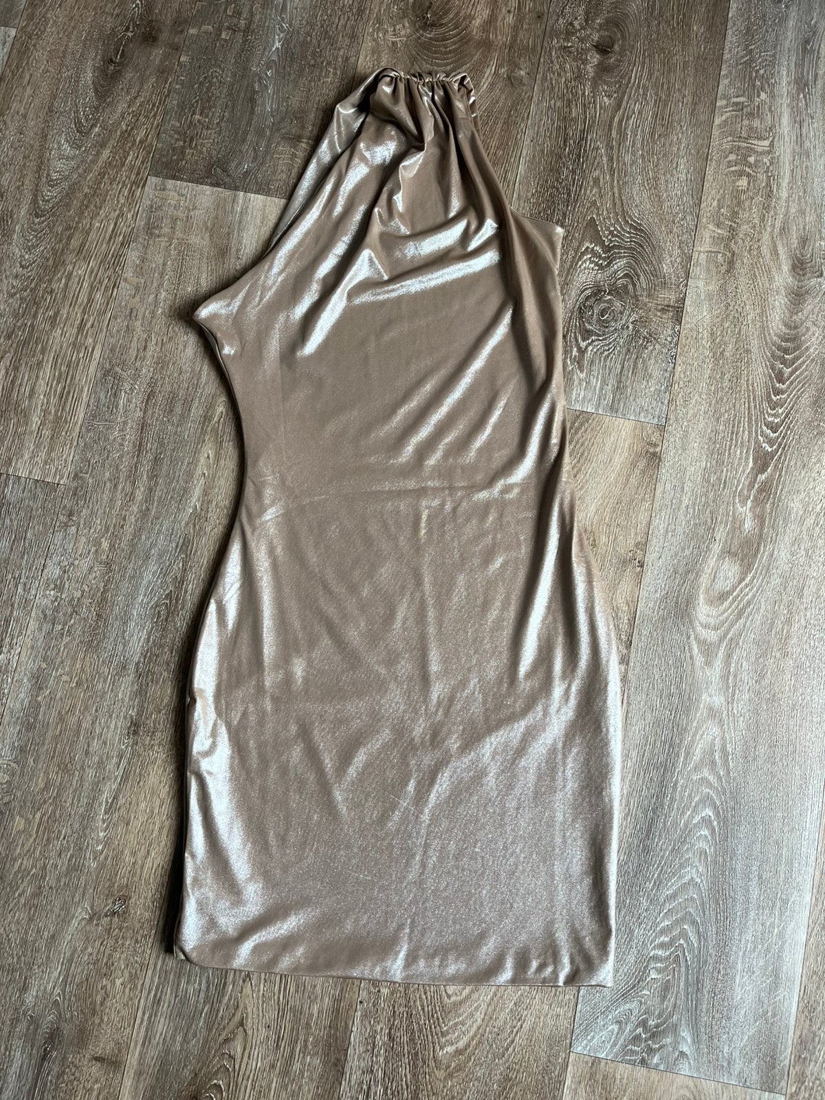Zomerjurk dames maat M unique the label jurk, Maat 38/40 (M), Beige, Ophalen of Verzenden, Zo goed als nieuw
