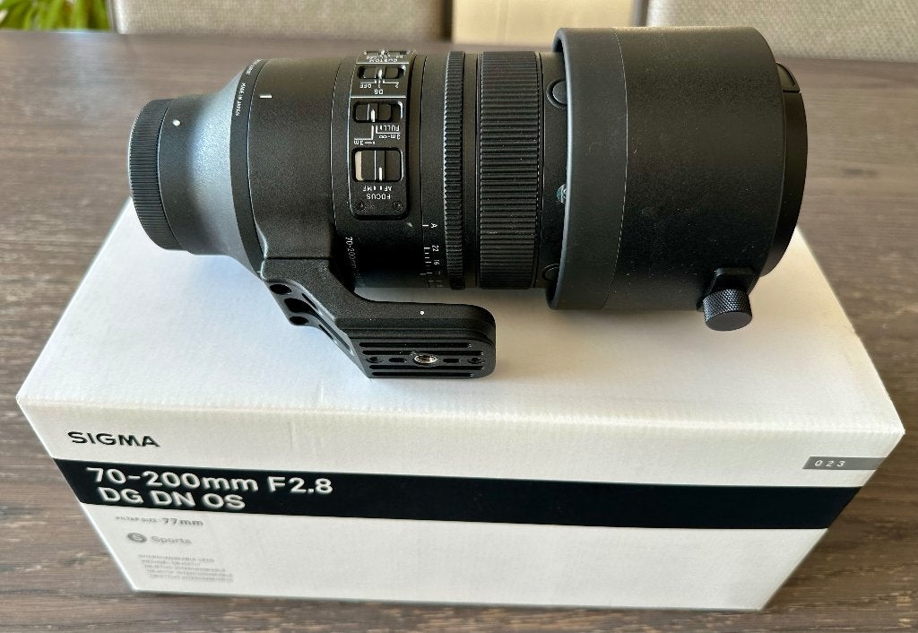 Sigma 70-200mm f/2.8 DG DN OS Sports Sony FE – ALS NIEUW!, Sony E-mount, Sigma, Handmatige focus, Zo goed als nieuw