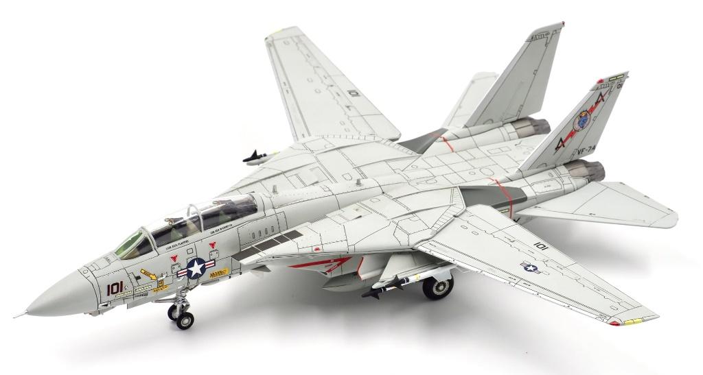 F-14A Tomcat VF-74 Be-Devilers US Navy Calibre Wings 721410, Glow2B Germany GmbH Erlenbacher Str. 3 shop@glow2b.de, Schaalmodel