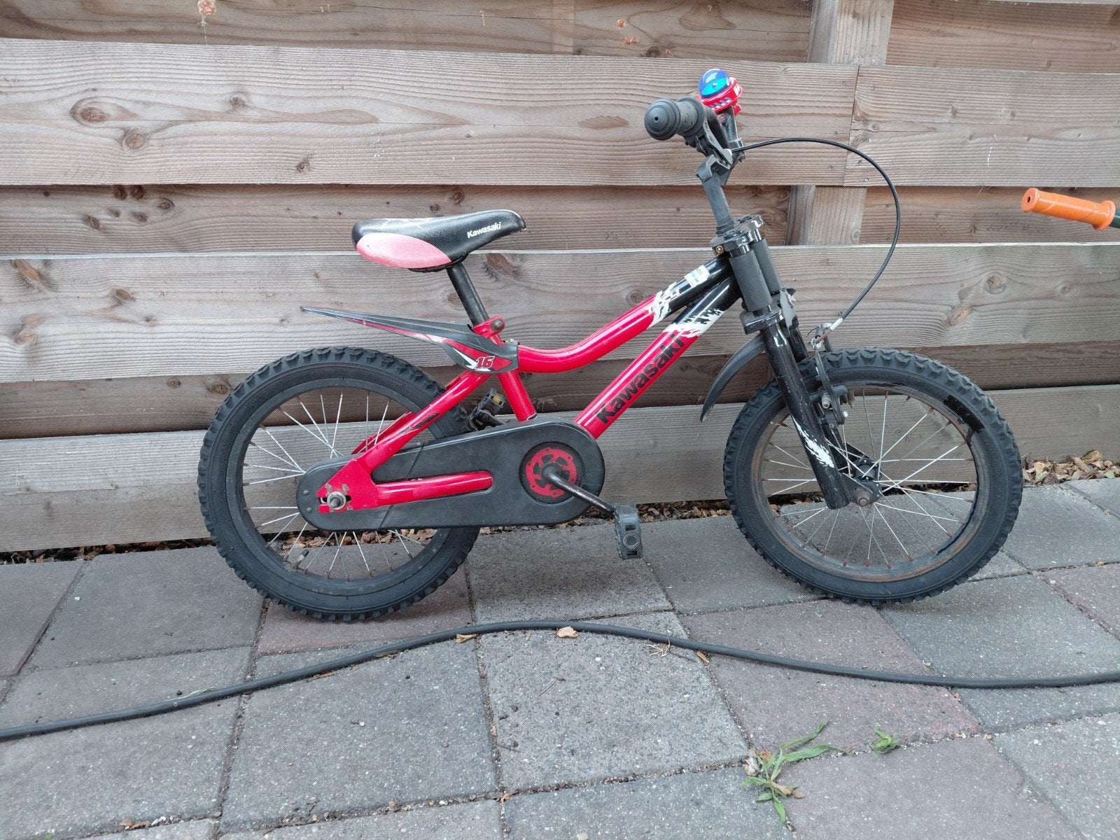 Crossfietsje 16 inch, Ophalen, Gebruikt, Staal, 16 tot 20 inch