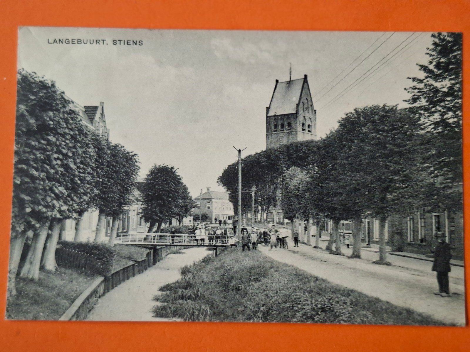 Stiens,  WP-24 TOPKAART !, Verzamelen, Ansichtkaarten | Nederland, Ophalen of Verzenden, Voor 1920