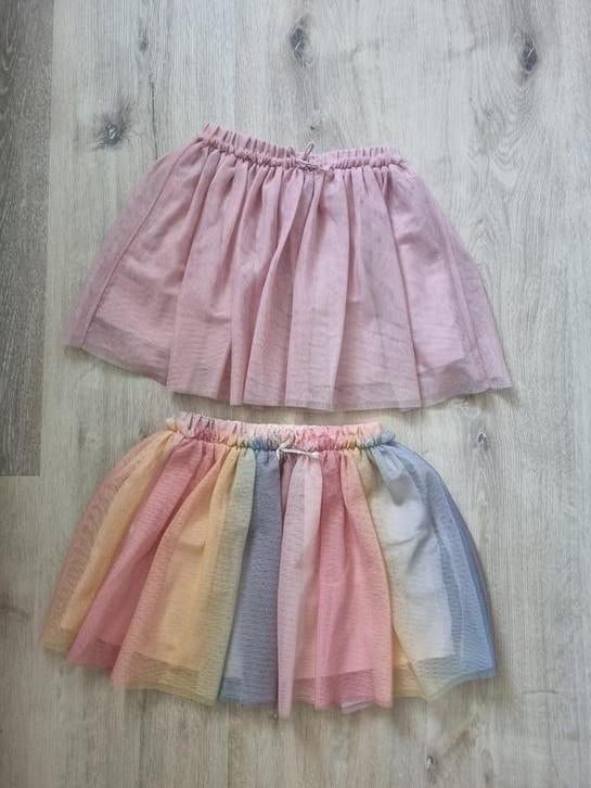 Tutu rokje roze en regenboog, Ophalen of Verzenden