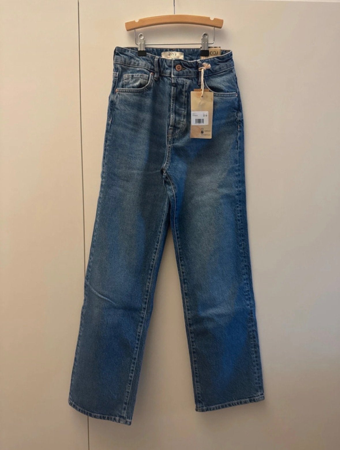 Nieuwe COJ spijkerbroek, maat 36 (S), medium blauw, Blauw, Nieuw, Ophalen of Verzenden, Maat 36 (S)