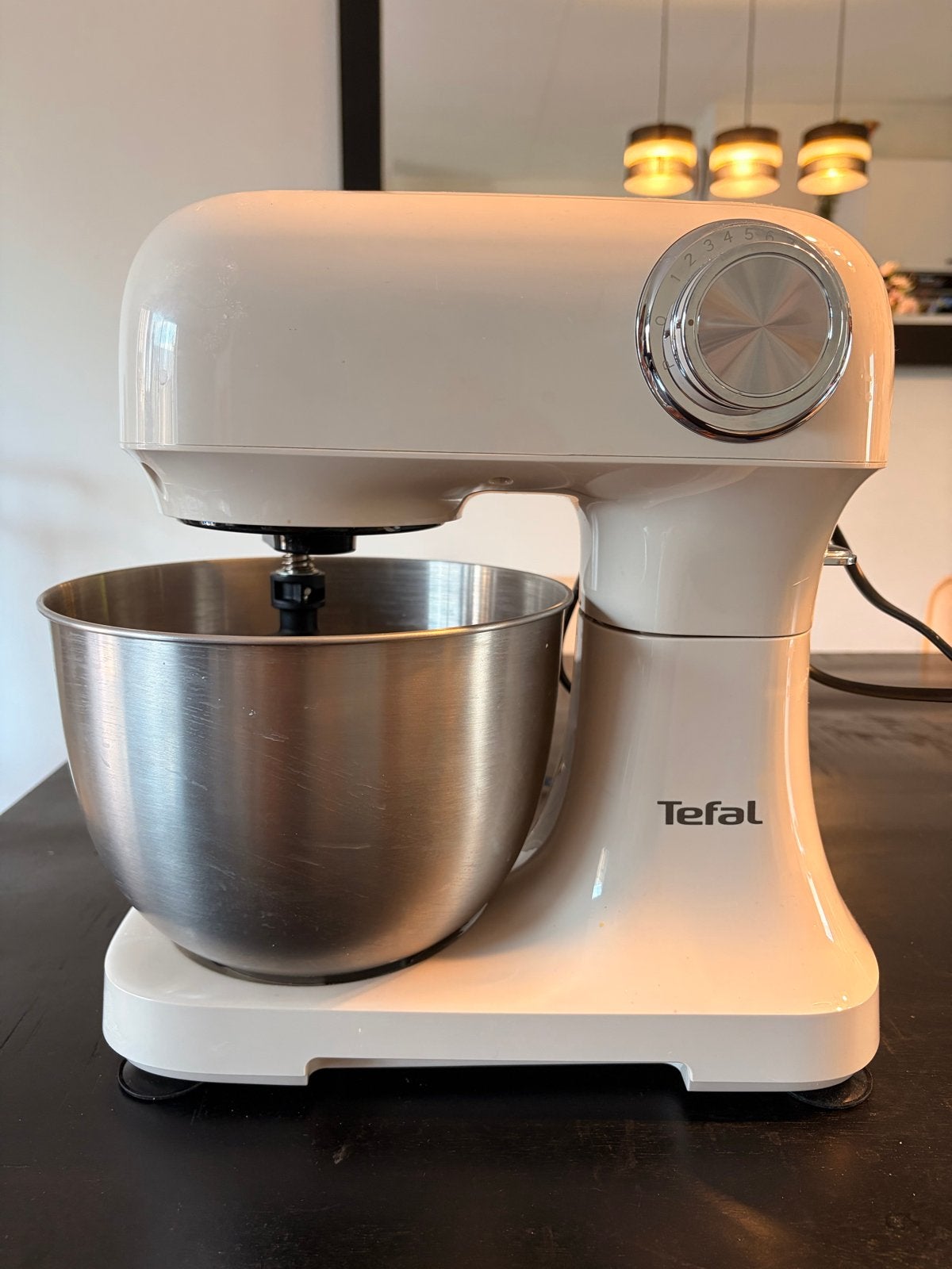 Tefal Bake Easy - Crème - Zo goed als nieuw, Witgoed en Apparatuur, Keukenmixers, 3 tot 4 liter, Ophalen of Verzenden, Zo goed als nieuw